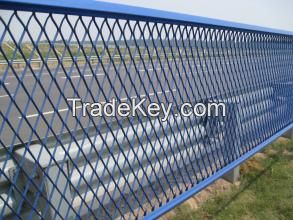 Tengyuan railway safety expanded steel sheet fencing panels (ISO9001 factory)