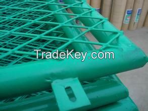 Tengyuan railway safety expanded steel sheet fencing panels (ISO9001 factory)