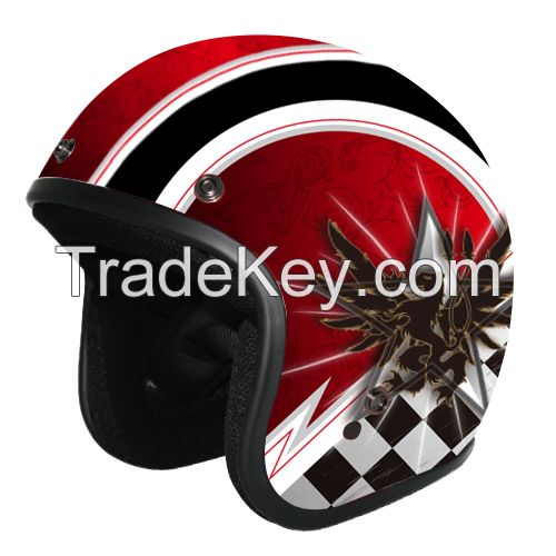 DOT, ECE Certified Open Face Helmet ABS N-313