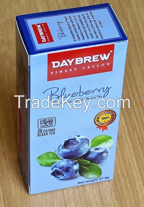 DAYBREW Blueberry Flavoured Black Tea (25 tea bags)