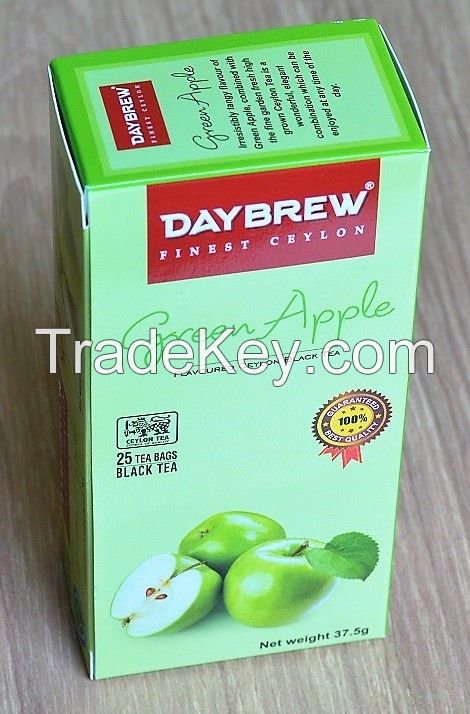 DAYBREW Green Apple Flavoured Black Tea (25 tea bags)