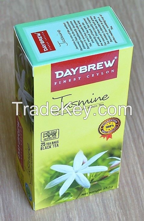 DAYBREW Jasmine Flavoured Black Tea (25 tea bags)