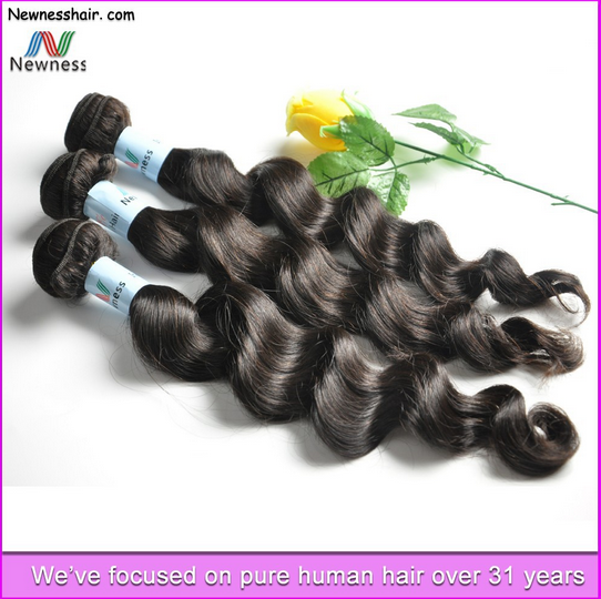 Hot sale cheap human hair extension body wave loose wave indian remy hair