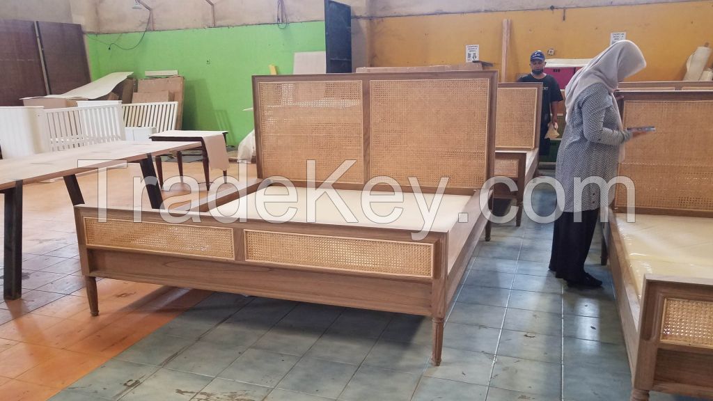 Bali Rattan Bed