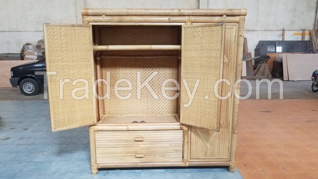 Bali bamboo wardrobe