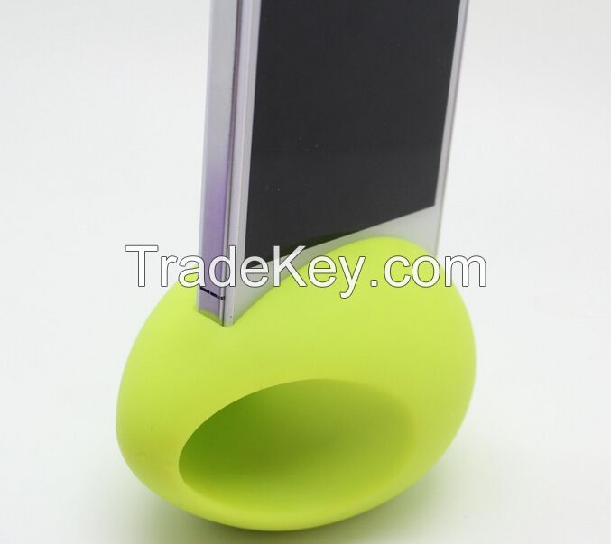 Wireless music egg stander Audio loud speaker amplifier for Cell phone