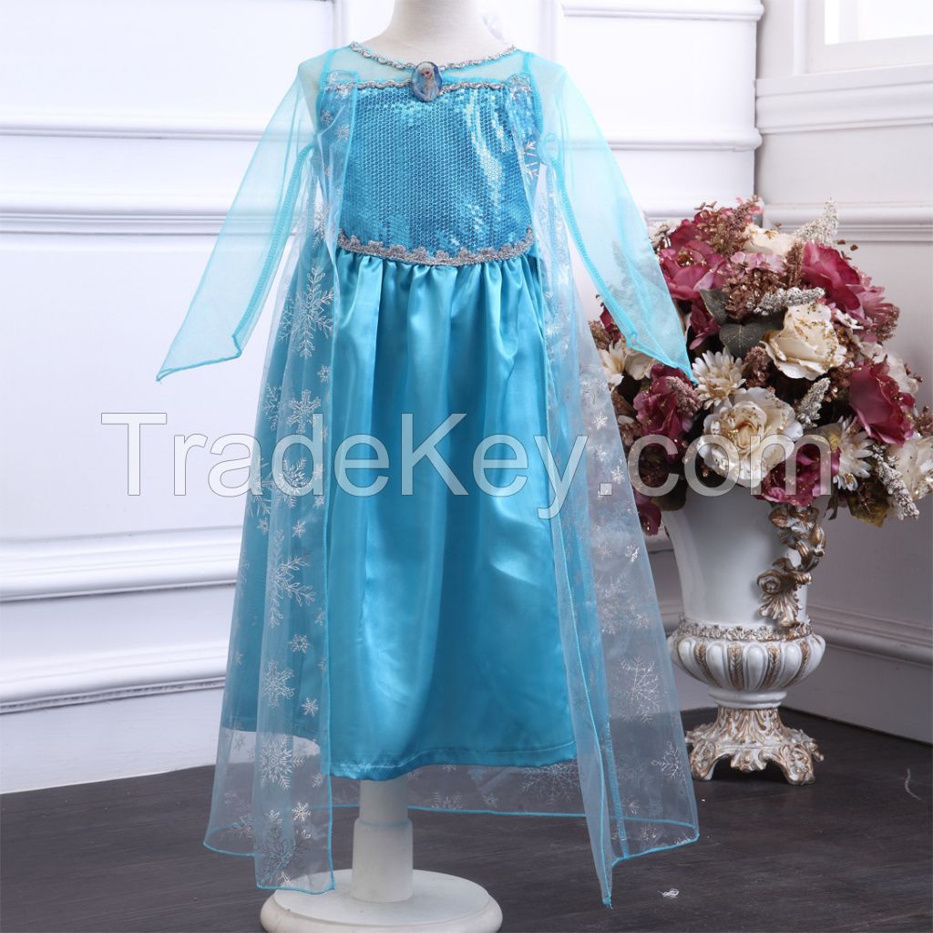 Princess Frozen  Dressup Costume Dress