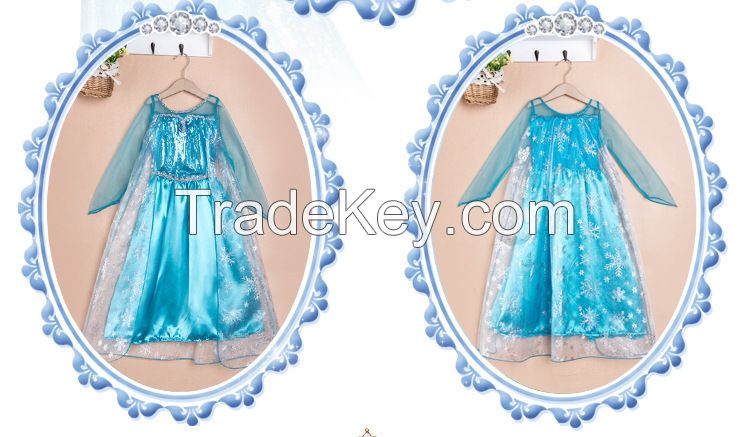 Princess Frozen  Dressup Costume Dress