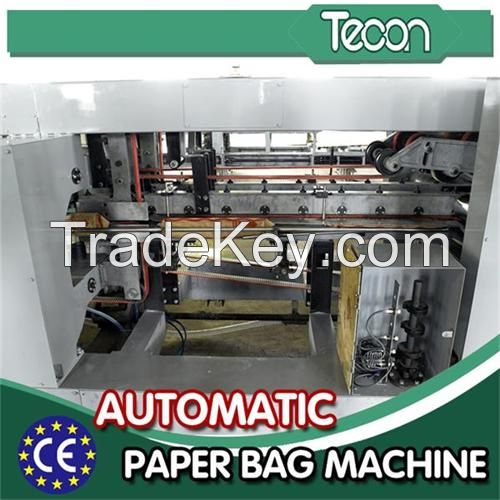 High Efficiency Auto Control Bottom Pasted Cement Paper Bag Machine