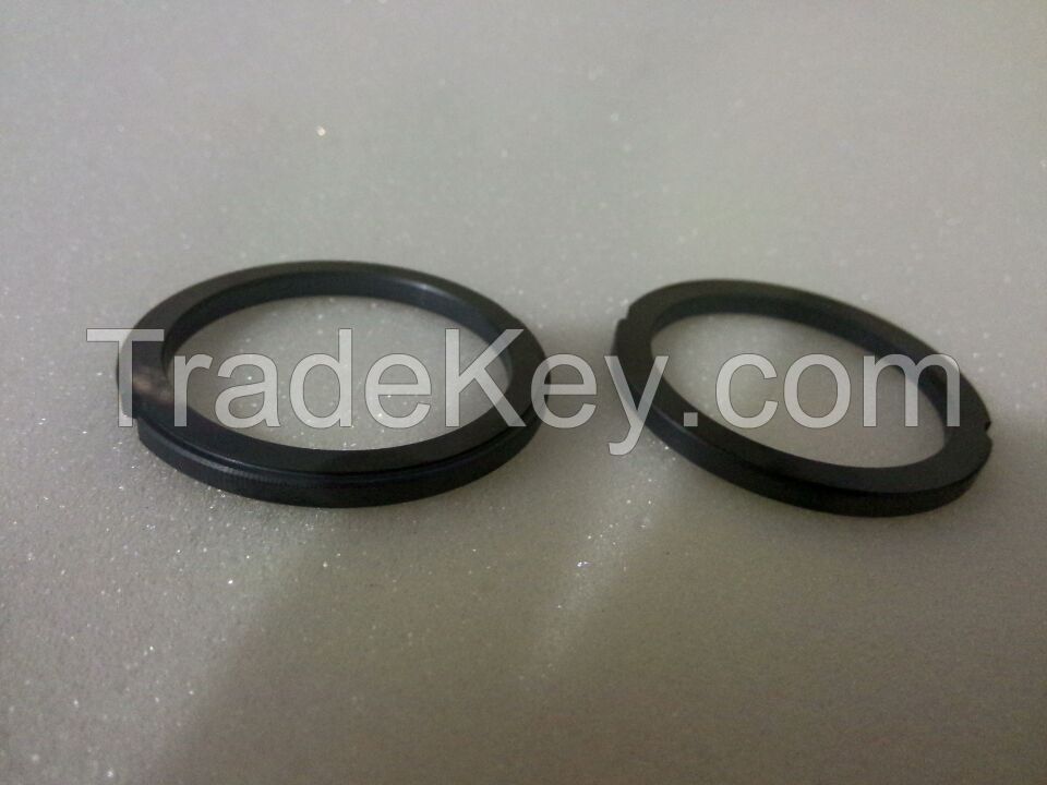 RBSIC silicon carbide seal ring , tube , nozzle