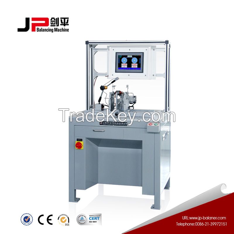 Auto-positioning balancing machines