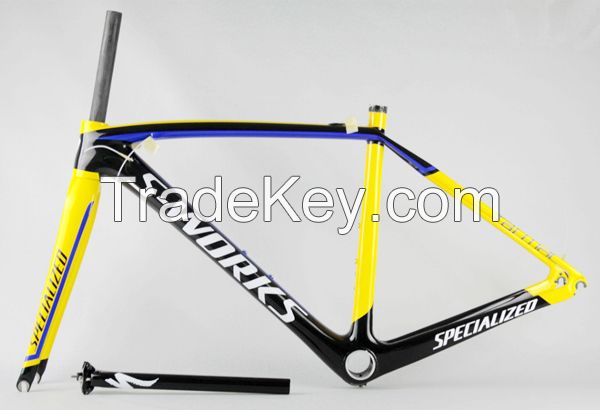 Specialized SL5 Full Carbon Fiber Bicycle Frame/Bike Fork/Seatpost