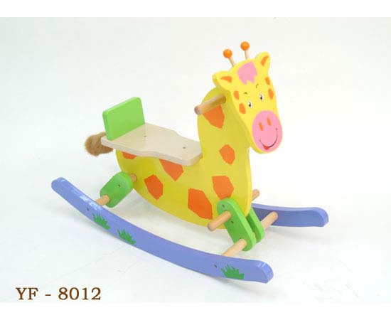wooden toys-rocking horse