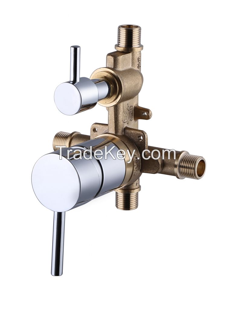 Basic Shower Combo with Pressure Balance Valve