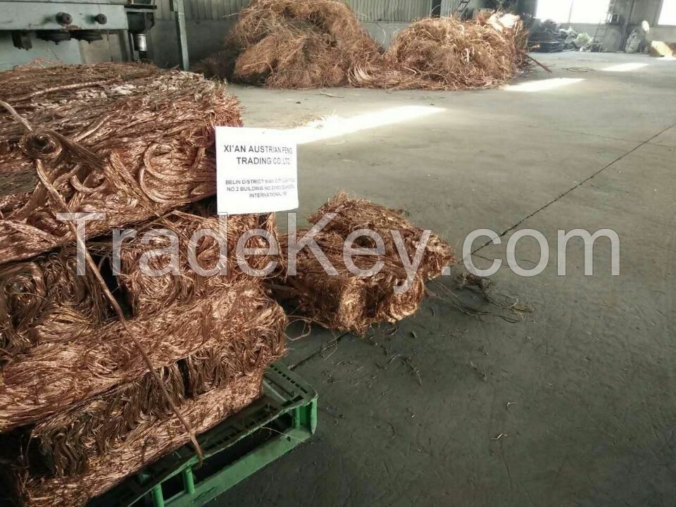 Copper scrap / High quality Mill berry copper wire scrap