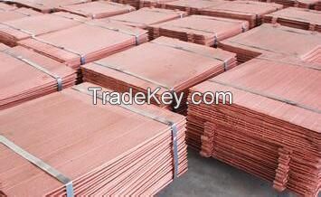 Supply best quality electrolytic copper cathodes 99.99% 