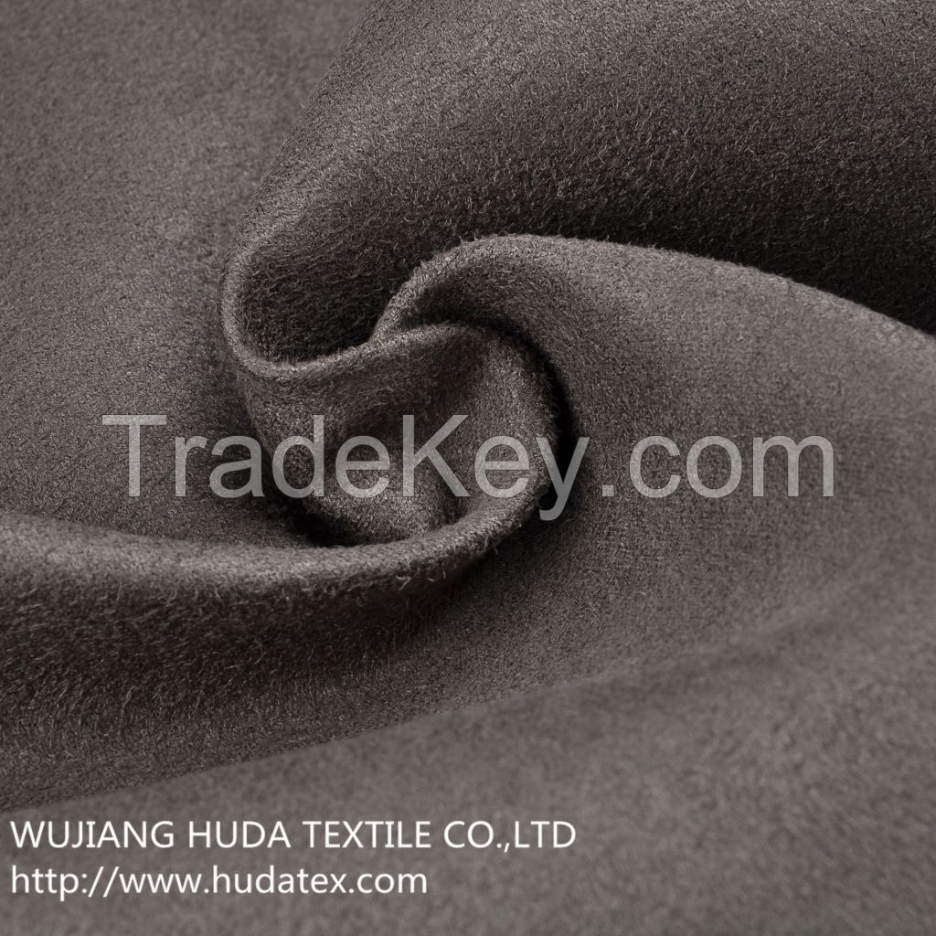 colorful Suedette/faux suede fabric 100%polyester wholesale