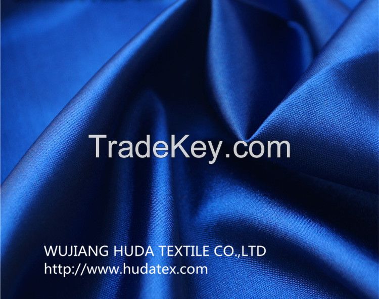 Newest imitated silk satin fabric