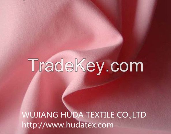 100 polyester micro fiber peach skin fabric