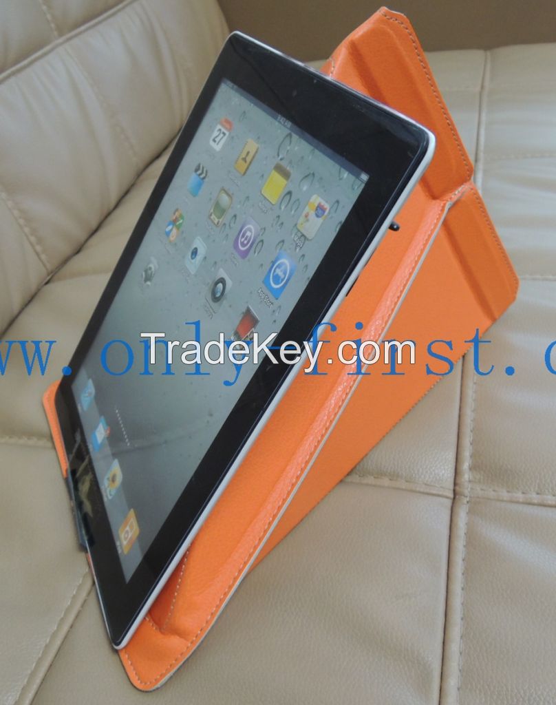Excellent quality shockproof cute leather flip universal tablet case for ipad