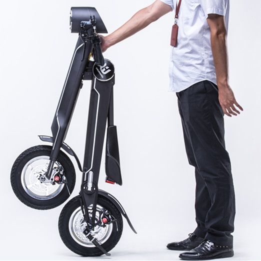 Electric folding bike K1 250W LG/SAMSUNG battery 18kg for having a nice day