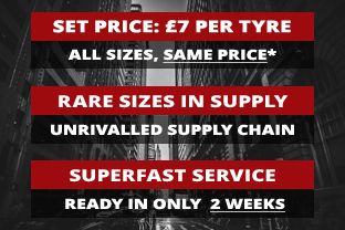 4mmPLUS Worn Tyres Wholesale |  100% U K Road Safe  |  SET Price ALL Sizes