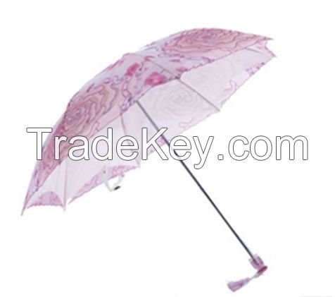 Pretty Bridal Folding Umbrella for Wedding