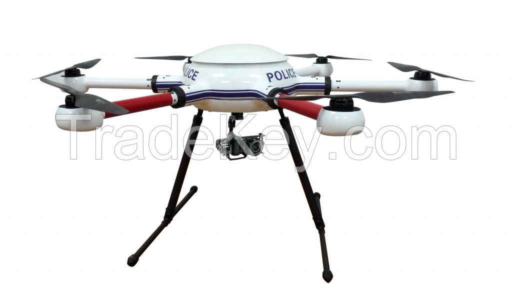 6-rotor drone for commercial applications