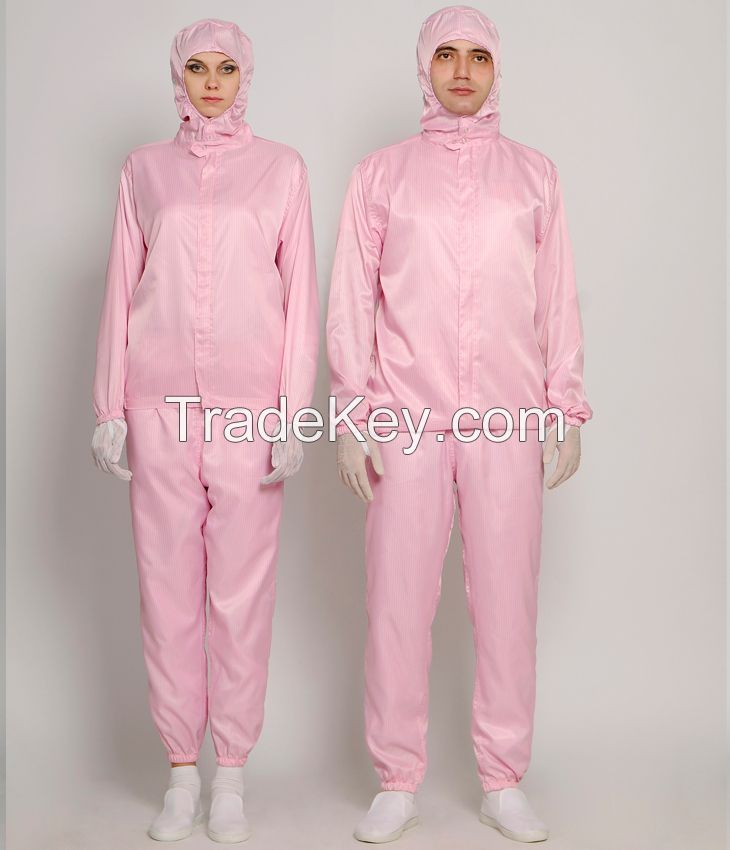 2015 new esd/antistatic anti-bacteria Cleanroom garment/safety coats w