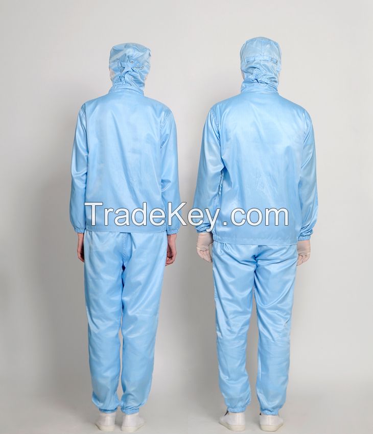 2015 new esd/antistatic anti-bacteria Cleanroom garment/safety coats w