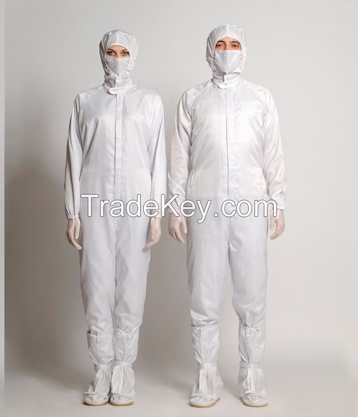 015 new safety suit/cleanroom coverall from china chengdu supplier ant