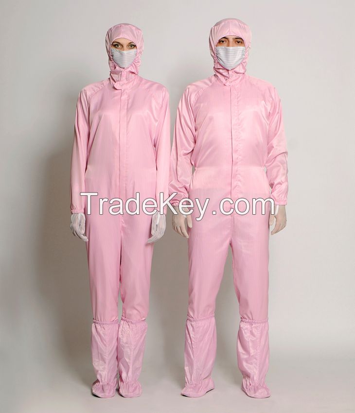 015 new safety suit/cleanroom coverall from china chengdu supplier ant