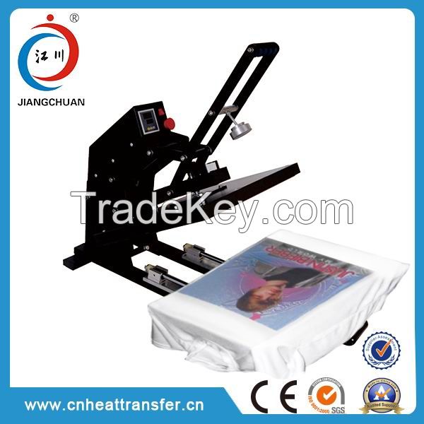 Auto open heat press machine