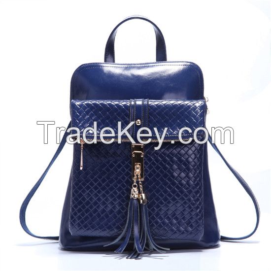 Fashion Vintage Tassels Backpack Portable Female Shoulder Bag