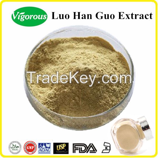 Pure natural Sweetener Monk Fruit Extract/Monk Fruit Extract Powder/Luo Han Guo extract