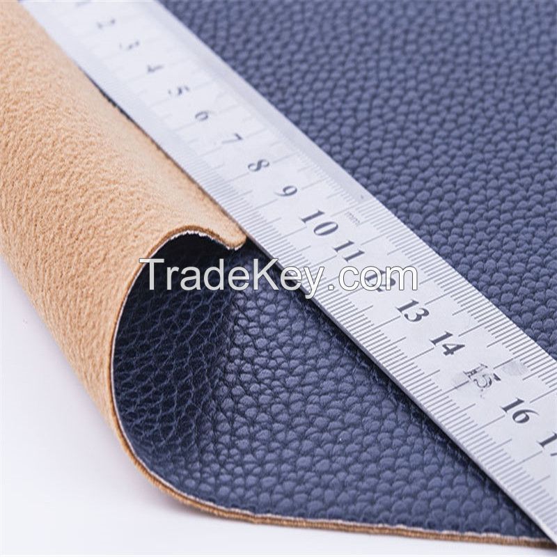 Special lichee pattern embossing pu leather - V005