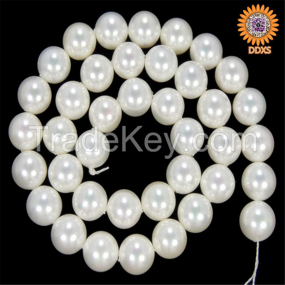 wholesale 4-20mm 16" multi-color south sea shell pearl loose strands