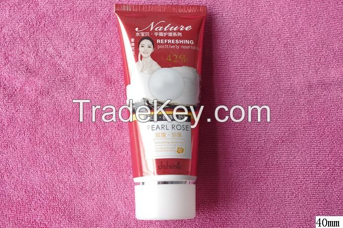 40mm diameter plastic tube for personal care