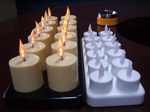 Large Rechargeable Candle