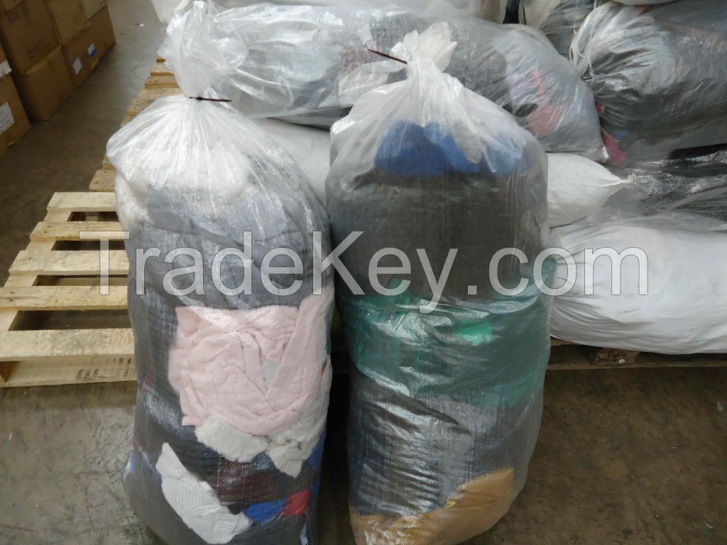 Unsorted Textile Bank Used Credential Clothing Clothes 