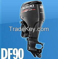 Buy Used Suzuki Df 90 Atl Hp Four Stroke Outboard Boat Motor Engine Long
