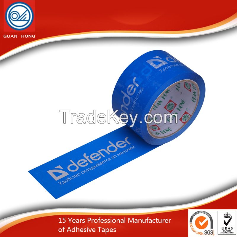 Custom printing BOPP Gum Tape For Packing Printed Tape