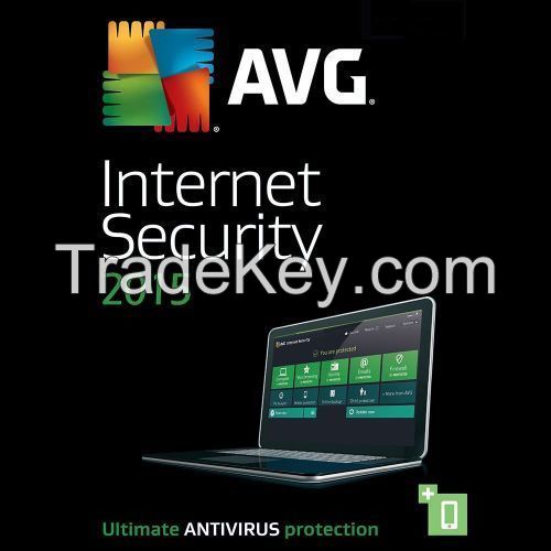 Antivirus AVG Internet Security 2015 3 Pc / 3 Year