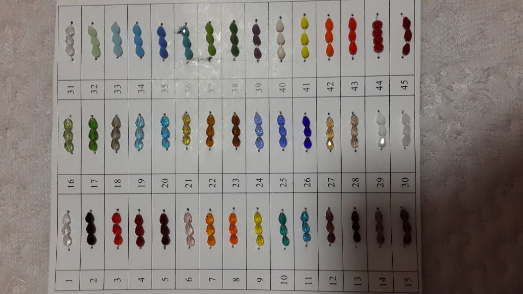 GLASS BEADS, CRYSTAL BEADS