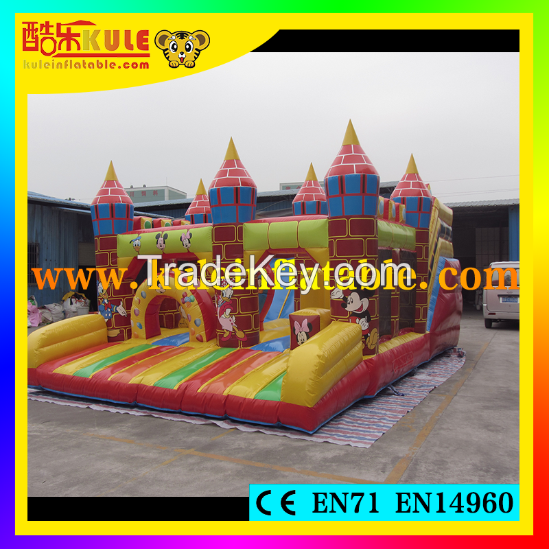 Kule toys new product inflatable jumping castle bouncy castle