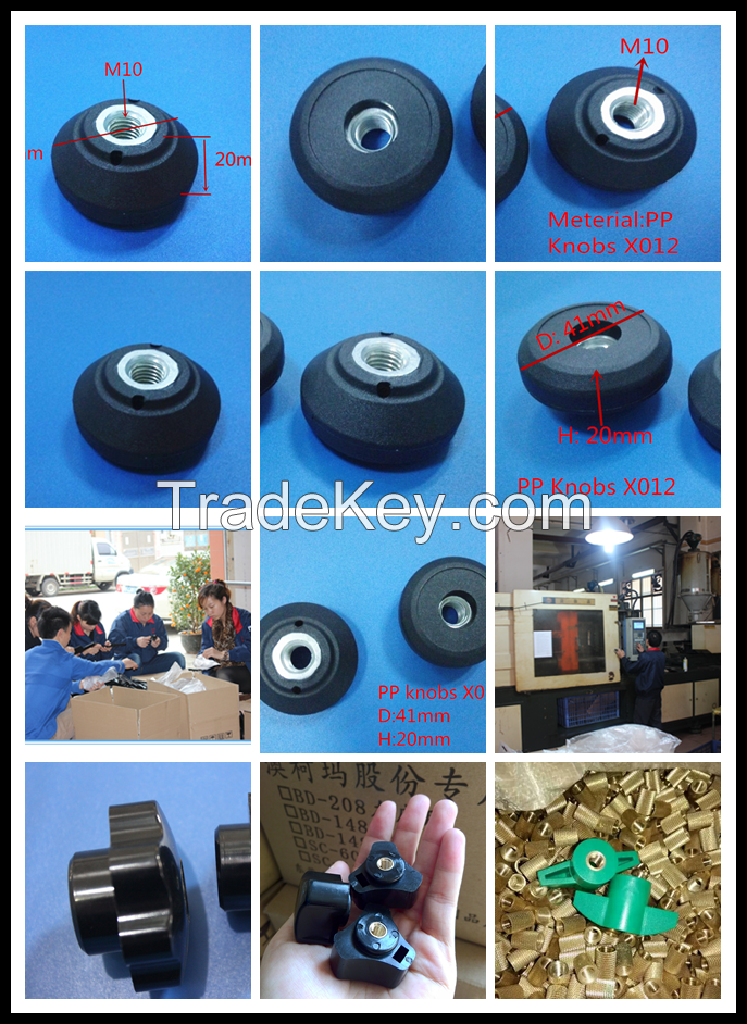 ODM / OEM mould injection plastic head screw furniture handles