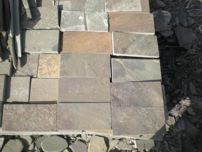 Natural stone, limestone, rubble stone.