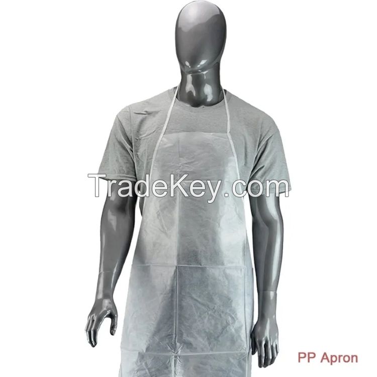 Nonwoven apron/disposable apron/pp apron