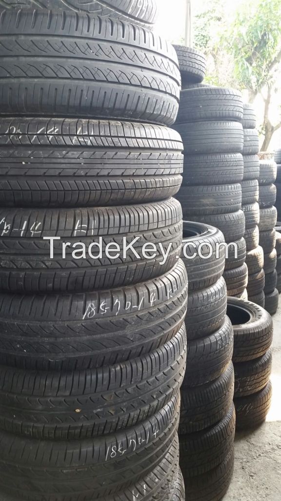 Used tires, used tyres,  recycled materials