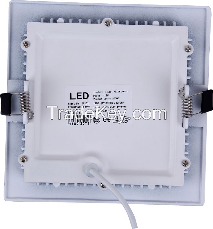 2015 hot sale high quality Aluminum square LED panel lights